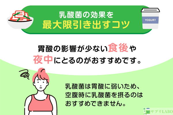 乳酸菌の効果を最大限引き出すコツ